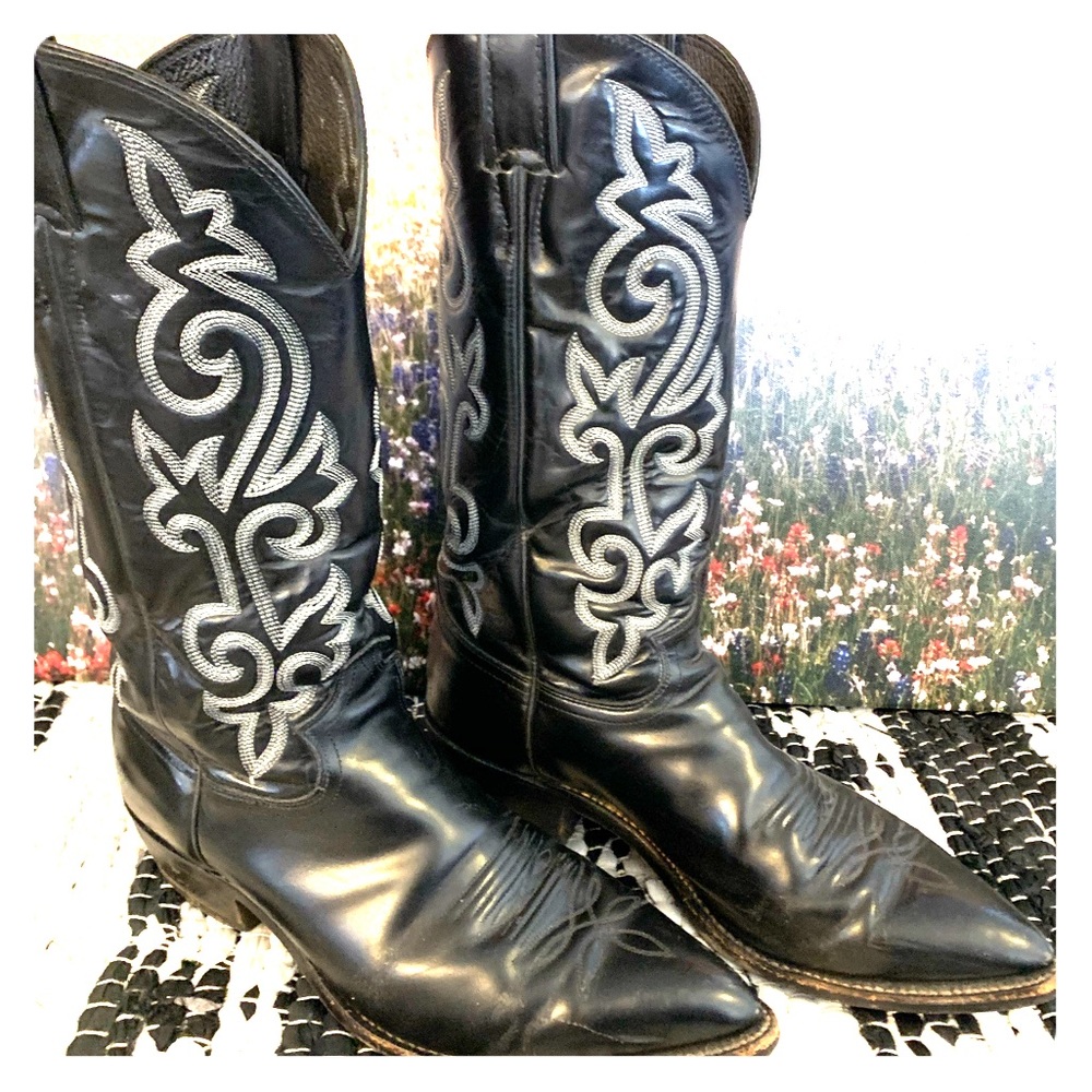 🖤Vintage Justin Cowboy Boots🖤